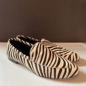 Zebra Hair Banana Republic Loafer